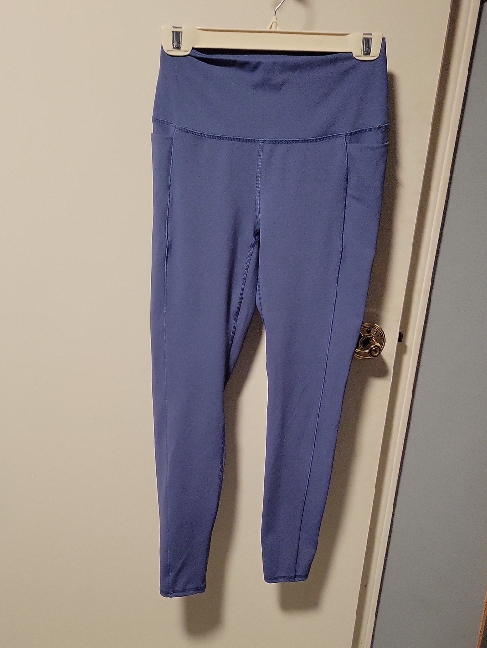 Women's High-Waist Athletic Leggings in Periwinkle